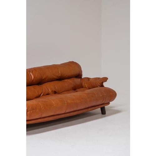 3-Seater Lounge Sofa by E. Cobianchi for Insa, Italy, 1970s For Sale - Image 6 of 18
