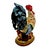 Late 20th Century Fitz & Floyd Mediterranean Rooster Figurine Large Ceramic Hand Painted 16" For Sale - Image 5 of 18