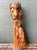 Vintage Hand Carved Man With Mustache For Sale - Image 9 of 12