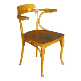 No. 713 Office Chair in Bentwood from Jacob & Josef Kohn, 1905 For Sale