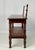 Antique Rustic Wood Baker's Rack / Wash Stand With Slotted Gallery & Lower Shelf For Sale - Image 9 of 13