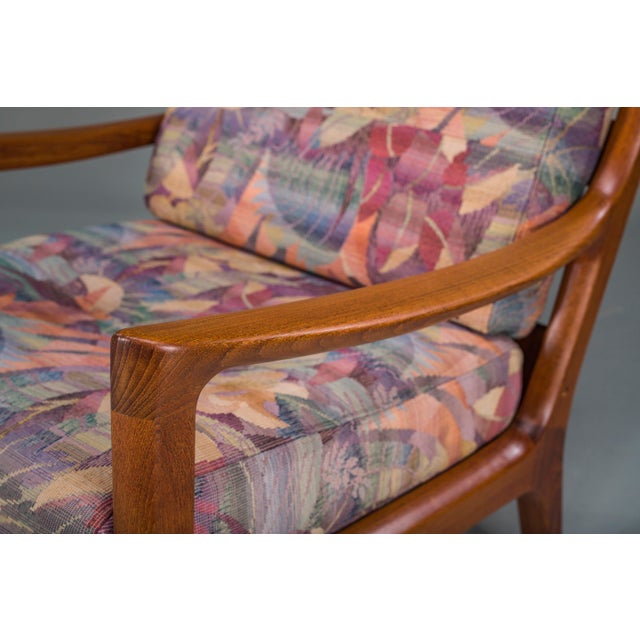 Brown Danish Teak Senator Lounge Chair by Ole Wanscher for Cado, 1960s For Sale - Image 8 of 14