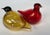 2000 - 2009 Tirri Mouth-Blown Glass Art Birds by Oiva Toikka for Iittala, Finland 1980s, Set of 2 For Sale - Image 5 of 18