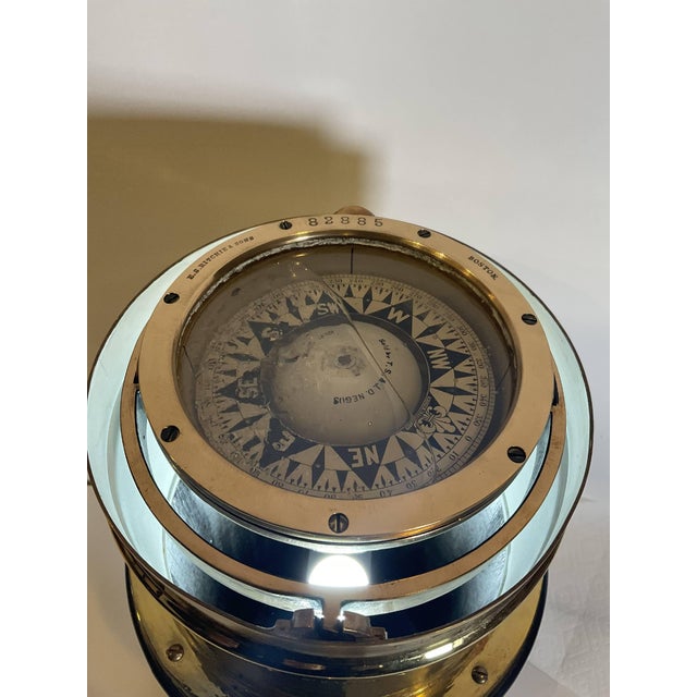 Traditional Yachting Binnacle Compass Circa 1920 For Sale - Image 3 of 12