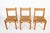 Wood Chairs by Charles Flandre in Elm and Woven Straw, France, 1950s, Set of 6 For Sale - Image 7 of 9