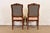 Baker Furniture Style French Provincial Louis XV Carved Walnut and Cane Back Dining Chairs, Set of Eight For Sale - Image 10 of 12