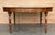 Late 19th Century French Solid Walnut Oval Center Table with Four Turned Legs For Sale - Image 16 of 18