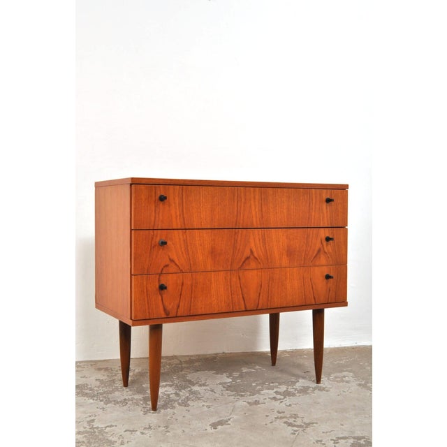 Vintage Danish Sideboard in Teak, 1960s For Sale - Image 4 of 12
