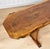 Brown Vintage 6ft Black Walnut Live Edge Bench For Sale - Image 8 of 11