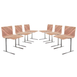 Missoni Fabric Chairs by Offredi for Saporiti, Set of 6 For Sale