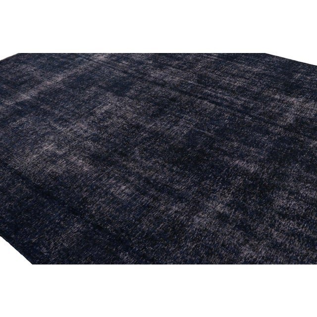 Traditional Vintage Persian Rug in Blue and Purple by Rug & Kilim For Sale - Image 3 of 7