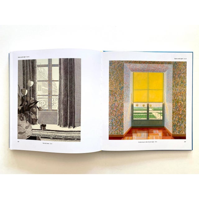 " Hockney's Pictures : The Definitive Retrospective " First Edition Large Volume David Hockney Hardcover Pop Art Book For Sale - Image 11 of 12