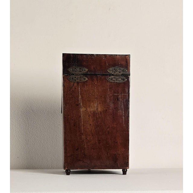 Elaborate Medicinal Sheraton Cutlery Box For Sale In San Francisco - Image 6 of 9