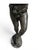 Gold Italian Artist, Large Patinated Sculpture of a Boy Blowing a Horn, Early 20th Century, Bronze For Sale - Image 8 of 9