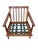 Brown Mid-Century Modern Walnut Arm Chairs - Set of 2 - Refinished! For Sale - Image 8 of 8