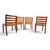 1970s Model 408 Teak Paper Cord Dining Chairs by Niels Otto Møller for J.L. Møllers, 1975, Set of 4 For Sale - Image 5 of 18