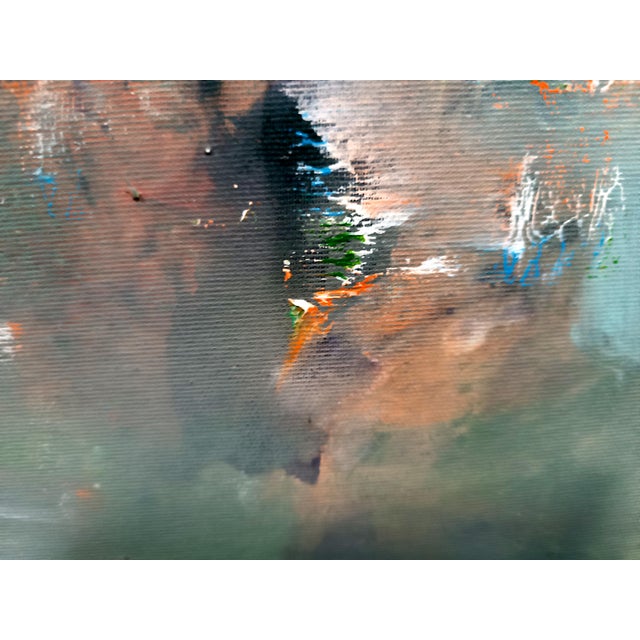 Contemporary Ovidiu Kloska, Echoes of an Eternal Space, 1977, Canvas For Sale - Image 3 of 5