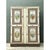 This vintage neoclassical painted wood armoire is a tour de force of decorative artistry, its tall two-door silhouette...