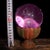 Asian Late 19th Century Buddhist Relic Sphere With Etched Deity, 1516g, Purple Crystal Ball For Sale - Image 3 of 9