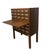 Vintage Worden library card catalog cabinet from Holland, Michigan retaining original manufacturer labels. Beautiful oak...