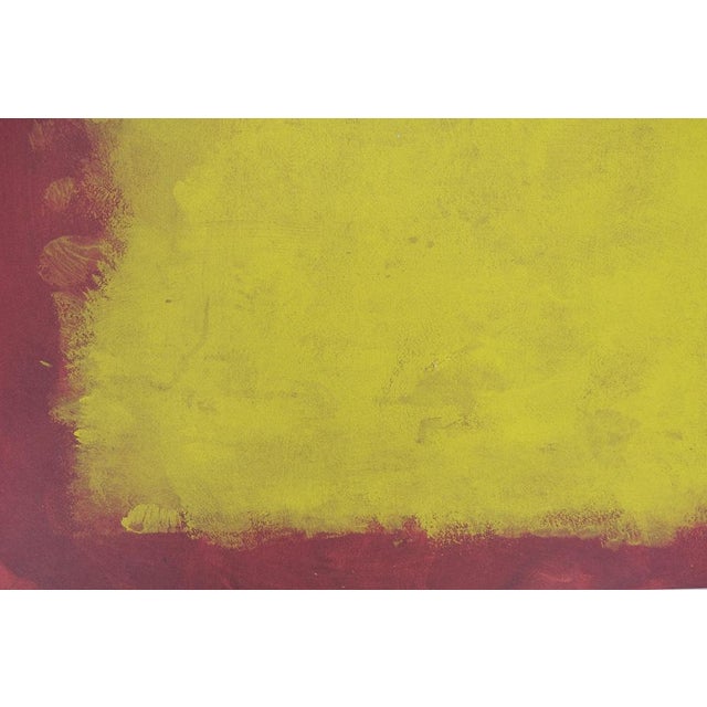 Red and Yellow Composition Poster after Mark Rothko For Sale - Image 5 of 7