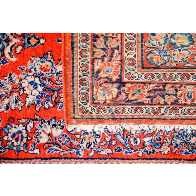 1930s Early 20th Century Persian Sarouk Rug For Sale - Image 5 of 6