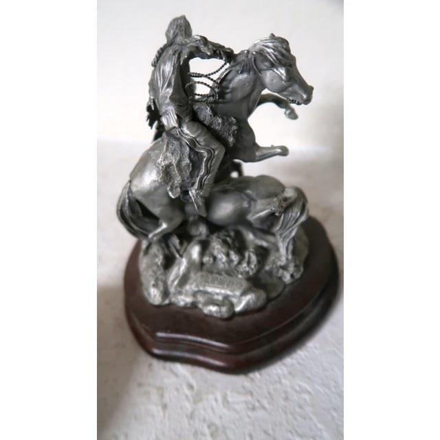 Don Polland (1932 - 2003) - Dramatic Pewter "The Rescue" - Signed, Numbered, Closed Limited Edition For Sale - Image 4 of 13