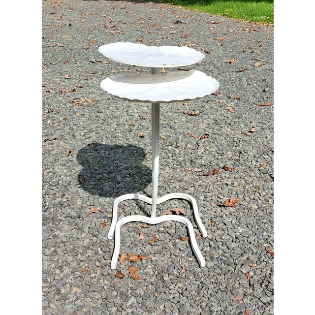 Mid-Century Modern 1950s Salterini Attributed Lilly Pad Nesting Tables a Pair For Sale - Image 3 of 12