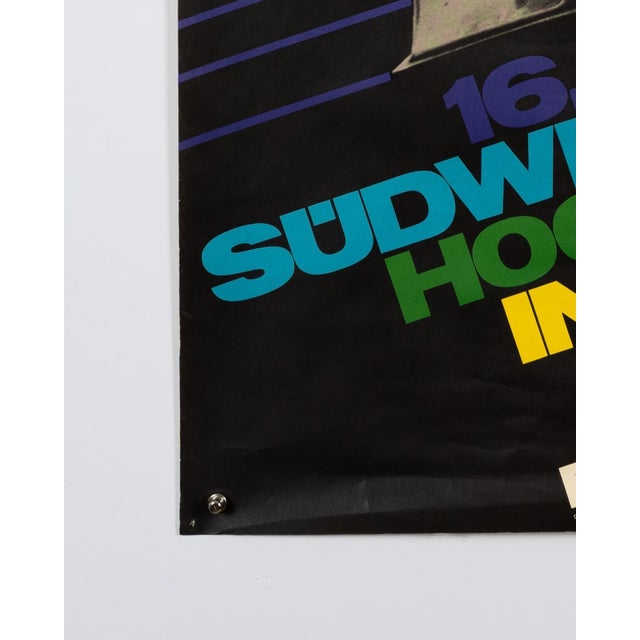 Porsche Southwest Cup Hockenheim Interserie Poster by Atelier Strenger, 1972 For Sale - Image 8 of 9