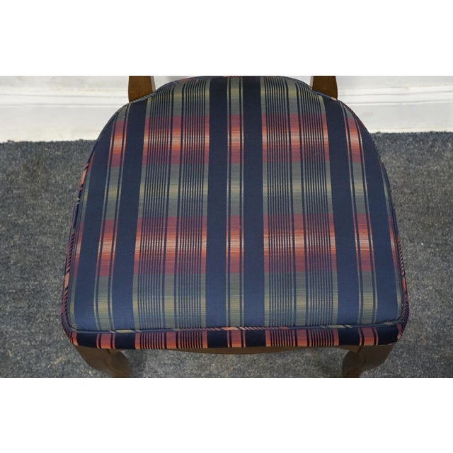 Brown Drexel Heritage French Accent Collection Cane Back Dining Side Chair For Sale - Image 8 of 9