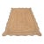 Light Blue Natural Jute Wave Scallop Rug 2.5x6 Ft. For Sale