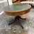 Manor House Round Leather Top Pedestal Table, Mid 19th Century For Sale - Image 10 of 12