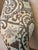 Tailored Taupe & Ivory Paisley Down Pillows - Classic 16” Accent Pair For Sale In Charleston - Image 6 of 6