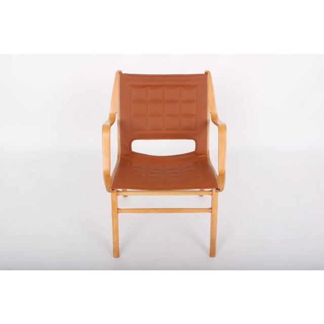 1950s Model AX 6060 Club Chair by Peter Hvidt & Orla Mølgaard-Nielsen for Fritz Hansen, 1950s For Sale - Image 5 of 11
