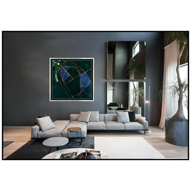 Message us to inquire about custom framing options! (Included for free with every purchase) The artwork here, "Orbit", is...