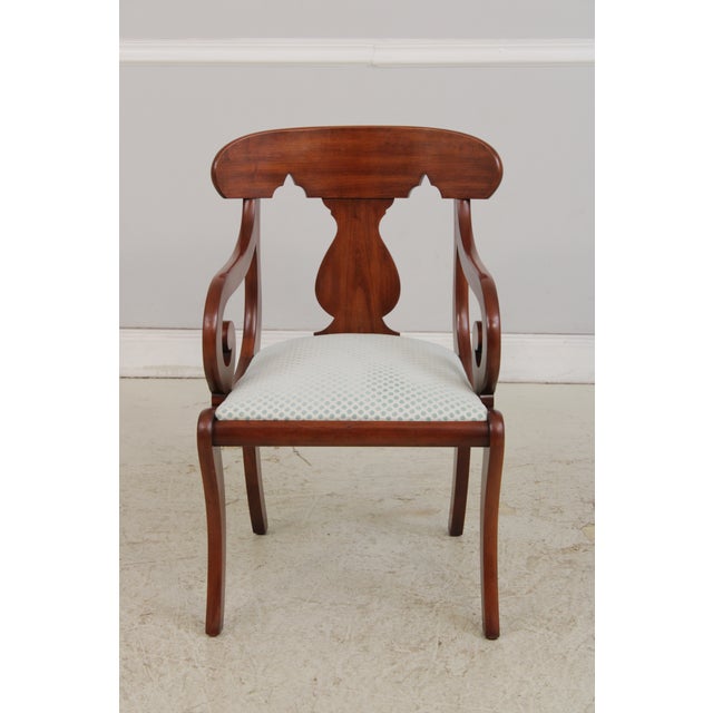 Age: C.1984 Details: Finish no.24 Solid Cherry High Quality Construction Regency Style Un-Marked As To Manufacture Offered...