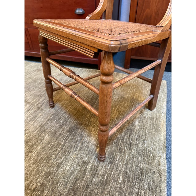 Victorian Ladderback Dining Chairs, Set of Four For Sale - Image 9 of 14