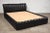 1980s Jay Spectre Black Leather Queen Bed For Sale - Image 11 of 11