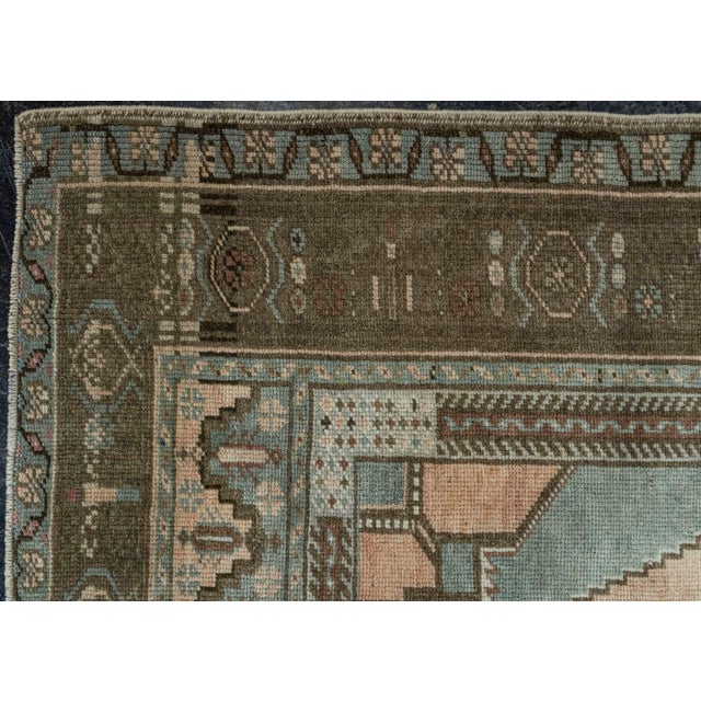 Early 21st Century Turkish Vintage Rug 3'8" x 5'9" #20719 For Sale - Image 5 of 8