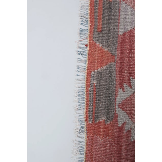 1960s Vintage Turkish Kilim Rug 10'5'' X 10'10'' For Sale - Image 9 of 12