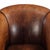 Dutch Art Deco Style Leather Club Chair, C. 1960. For Sale In Philadelphia - Image 6 of 8