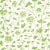 Schumacher Pennick Wallpaper in Leaf on Ivory For Sale