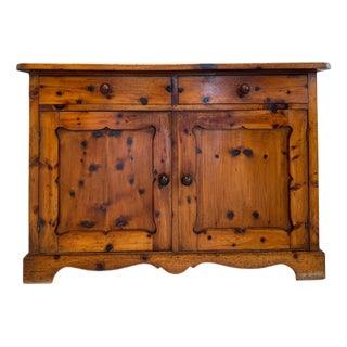 Swiss Pine Sideboard, 1970s For Sale