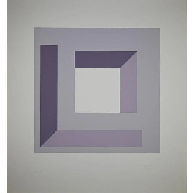 Square composition is an original screen print on cardboard realized by nato frascà in 1974. Hand signed and dated by the...