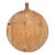 Antique European Round Carved Breadboard - Large III For Sale