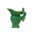 Chinese Green Color Ceramic Ancient Style Wine Cup Shape Display For Sale In San Francisco - Image 6 of 6