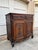 French Country Antique French Louis XV Buffet Sideboard Cabinet Carved Oak Server C1920 For Sale - Image 3 of 18
