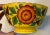 Antique Early 19th Century English Staffordshire Canary Yellow Bowl With Hand Painted Roses For Sale In New York - Image 6 of 12