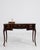 French Louis XV Desk with Brass Details on Casters, Rococo Style, France, 19th Century For Sale - Image 3 of 14