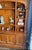 Brown Ethan Allen Large Wooden Bookcase Wall Unit For Sale - Image 8 of 9